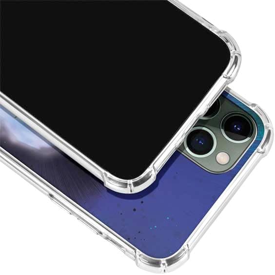 Skinit Clear Phone Case Compatible with iPhone 11 Pro Max - Officially Licensed Dragon Ball Super Goku Ultra Instinct Design
