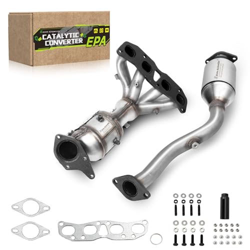 ECHO AUTOMILES Front and Rear Catalytic Converter Compatible with Nissan