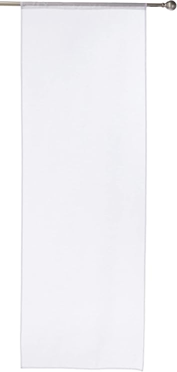 Tenda Bouclette Protettiva Soleil D'Ocre - Pannello Bianco 70x145 Cm, Tessuto Di Qualità Per Interni, Realizzato In Italia