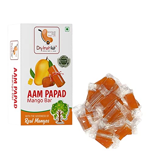 Dry Fruit Hub Aam Papad Toffee 1 kg Fruit Snacks Dried Mango Bar Candy