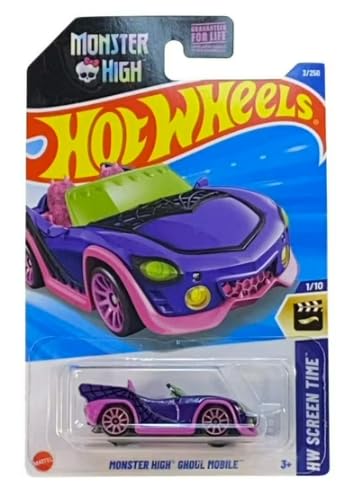 Hot Wheels Monster High Ghoul Mobile 1:64 miniatura 1