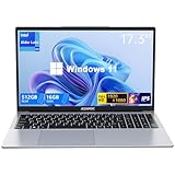 ACEMAGIC ノートパソコン N97 ノートPC 17.3インチ インテルN97（N100より速い）最大3.6GHz 16GBメモリ 512GB SSD 2024新版 Windows 11 パソコン ノート IPS広視野角 フルHD液晶 軽くて薄い Laptop 6000mAh大容量バッテリー Type-C USB3.2 カメラ内蔵 2.4G/5GWi-Fi BT5.0 AX17ノートパソコン