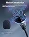 SPTSSWET Microphone USB C Omni Condenser Mic Video Recording External Noise Cancel for iPhone 17 16 15 on Android Type-C Device for YouTube Vlog Live Streaming