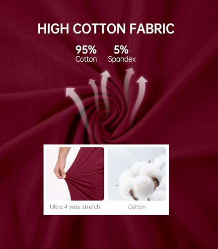 COLORFULLEAF Mens Cotton Pajama Pants Lightweight Jogger Pajama Bottoms Soft Lounge Pants with Pockets2