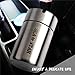 SEA or STAR Car Ashtrays Stainless Steel Windproof Ashtray with Lid Smokeless Car Ashtray
