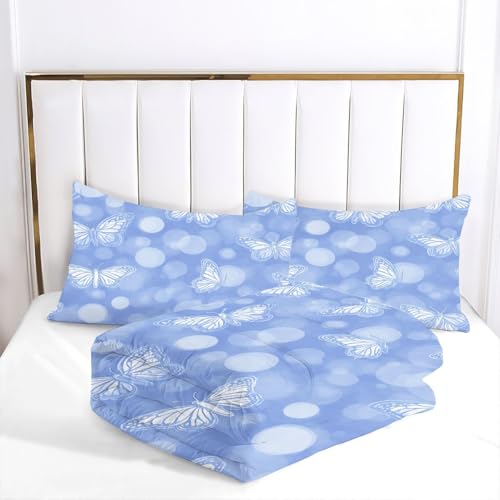 Couette papillon 240x260 lavable en machine pour éliminer la transpiration nocturne - 4