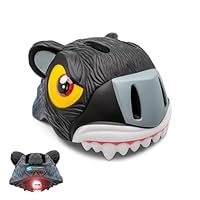 Casco Bici Per Bambini Crazy Safety - Regolabile 49-55 Cm, Con LED, Per Skateboard E Monopattino - Foto 12