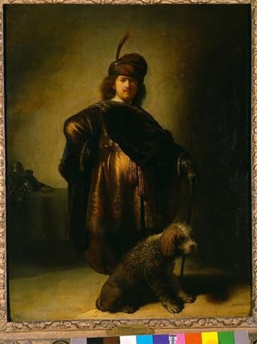 Pinturas al óleo Rembrandt Van Rijn impresiones de lienzo decorativo de 60x90cm