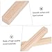 BESTonZON 6pcs Durable Wood Kalimba Bridges Replacement Parts for Thumb Piano Enhance Sound with High- Wood Musicians and Diy Projects