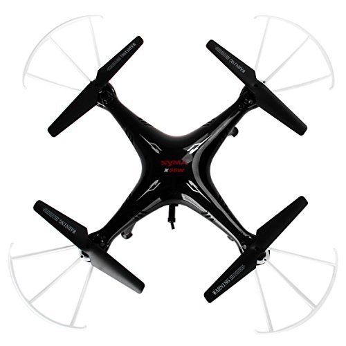 Syma - X5SW-1 Explorers, Drone con cámara, (FPV,RTF RC Cuadricóptero, WiFi Cámara interna, 2.4GHz, 4 Canales, 6 Axis) (Negro)