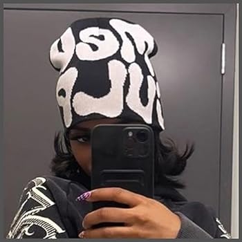 GFLPO MEA Culpa Beanie Y2k Beanie Women Beanie Y2k Hat Graphic