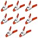 Online Best Service 8 Pack Lot - 6" inch Clamp Large Heavy Duty Spring Metal - 3 inch Jaw Opening