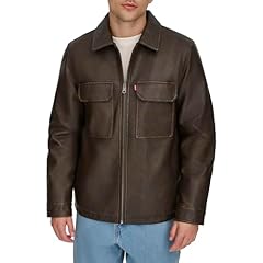 Brown Faux Leather Filled