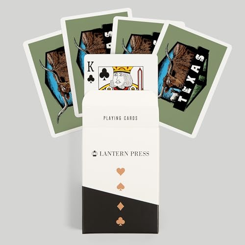 Baraja de Poker Texas Lantern Press 52 Cartas miniatura 6