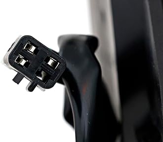 For Chevrolet Chevy Astro,GMC Safari 2000 2001 2002 2003 2004 2005 Power Gloss Side Door View Mirror Driver Left