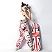 LOLANTA Pantalones Cargo de Camuflaje para niñas, Pantalones de Moda Streetwear de...