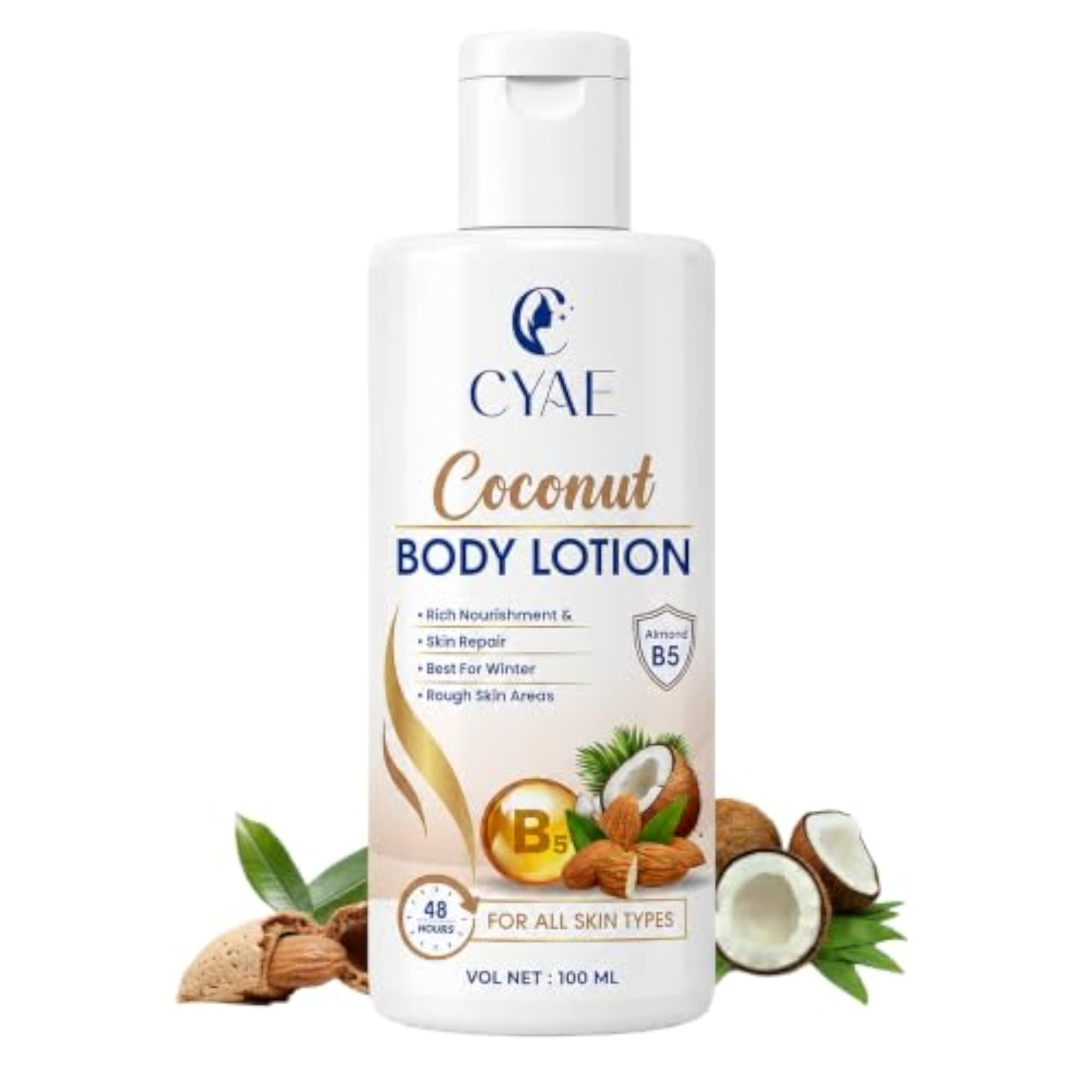 Coconut Body Lotion with Almond & Vitamin B5