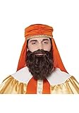 California Costumes Wise Man Brown Wig and Beard Standard