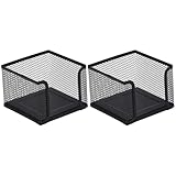 Porte-mémos – porte-bloc-notes en maille métallique de haute qualité, idéal pour votre bureau, comptoir, etc