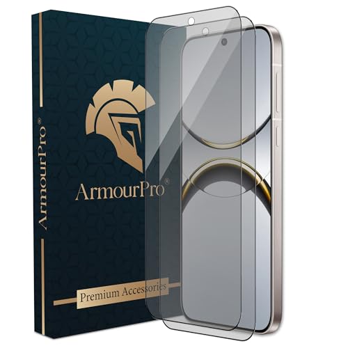 Image of ArmourPro Anti-Glare Matte Tempered Glass for Oppo Find X8, Pack of 2, Anti Fingerprint Screen Protector, 9H Scratch Resistant, Smooth Touch, Full Edge to Edge Coverage