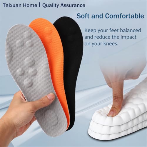 Image of Insoles for Men and Women Cloud Like Sole Inserts with Arch Support Memory Foam (2-Pack-Men-6.5-10)