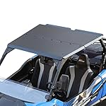 KIWI-MASTER-Aluminum-Roof-Compatible-with-2020-2024-Kawasaki-Teryx-KRX-1000-Accessories-Hard-Roof-Top-Black