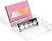 Clear Makeup Organizer Eyeshadow Palette Organizer Cash Holder & Makeup Palette Organizer Acrylic