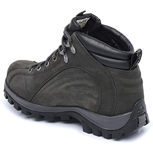 Macboot Bota Adventure Cano Alto Waterproof Fenix 02 Unissex Preto (Grafite), 42