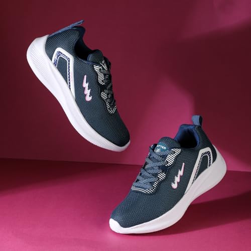 Image of SKITTER Women's Lightweight Sports Shoes Mesh Material Black Color Footwear (GN-236)