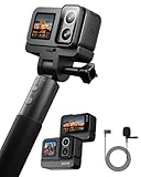 SJCAM SJ20 Caméra d'action 4K (microphone) ? Caméra de sport 4K double objectif avec perche à selfie 8H, mode super nuit, support magnétique, HDR, zoom 8X, caméra sous-marine pour voyage, moto et SJCAM SJ20 Caméra d'action 4K (microphone) ? Caméra de sport 4K double objectif avec perche à selfie 8H, mode super nuit, support magnétique, HDR, zoom 8X, caméra sous-marine pour voyage, moto et
