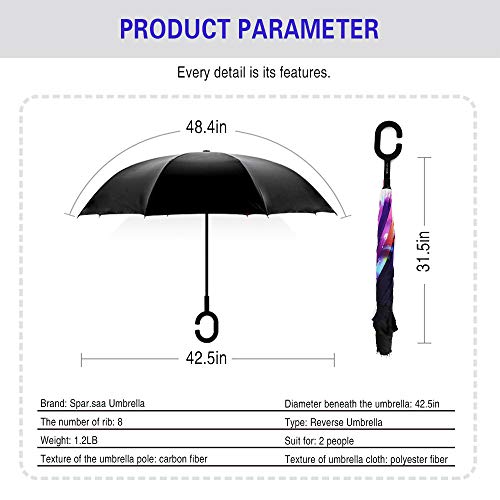 Image of SIEPASA Automatic Open Close Compact Travel Umbrella with Wind Vent Umbrella big size Lightweight Windproof Folding for men Women