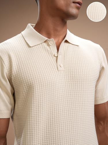 Image of Highlander Men's Polo Tshirt | Flat Knit | Regular Fit | Polo T-Shirt for Man