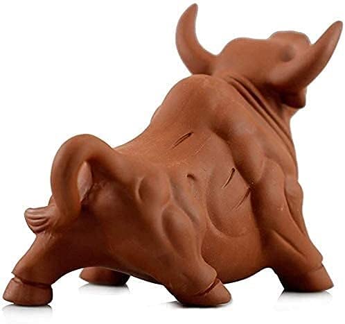 Figurine bétail argile pourpre RLKHXBS, sculpture de luxe