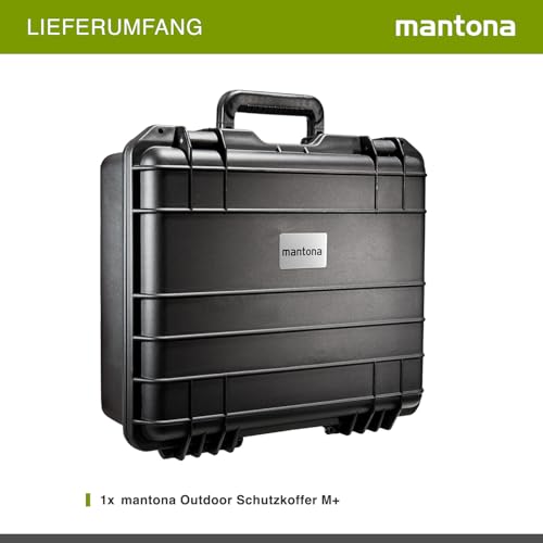 Fotokoffer Mantona Outdoor M+ – Wasserdichter Kamerakoffer 18L
