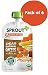 Sprout Organic Baby Food Pouches Stage 3 Sprout Baby Food, Pear Carrot Oatmeal with Maple, 4 Ounce (Pack of 6); USDA Organic, Non-GMO, Made with Whole Foods, No Added Sugar