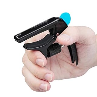 Capodastre pour Guitare Acoustique Multifonctionnel à Une Main Guitare Capo Pince en Alliage de Zinc avec Bridge Pin… - Les Beatles, Paul McCartney, John Lennon, RIngo Starr, George Harrison Capodastre pour Guitare Acoustique Multifonctionnel à Une Main Guitare Capo Pince en Alliage de Zinc avec Bridge Pin… – Image 2