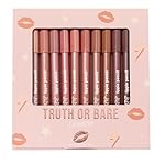 ColourPop Lippie Lip Pencil Vault - 10 High-Pigment, Long-Lasting & Sharpenable Lip Liners with High-Impact Color - Vegan, Cream Formula with Precise Application - Truth or Bare (0.04 oz)