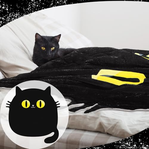 Tingjoo Presentes engraçados para amantes de gatos pretos de 188 x 167 cm, presentes engraçados para