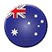 SMART BLONDE Heard McDonald Islands Novelty Metal Circular Sign C-292