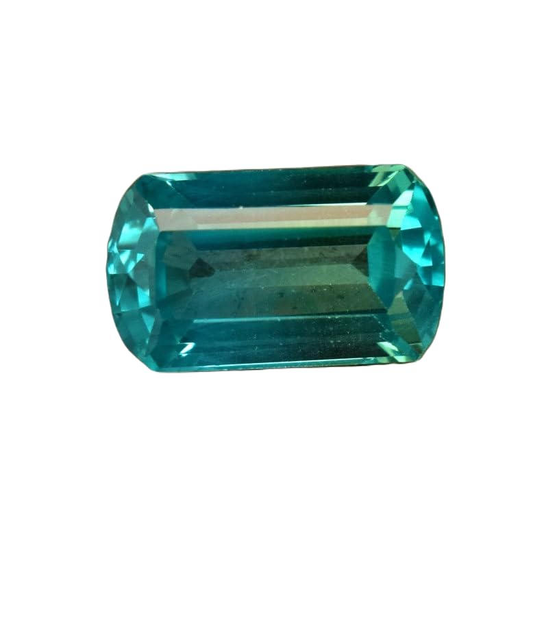 Saphir bleu émeraude de 13mm, la gemme idéale pour fabriquer un cadeau unique