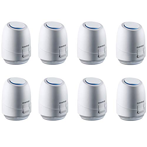 8 actuadores de Oventrop ComfortRoll 2.0, 230 V, 2 W.