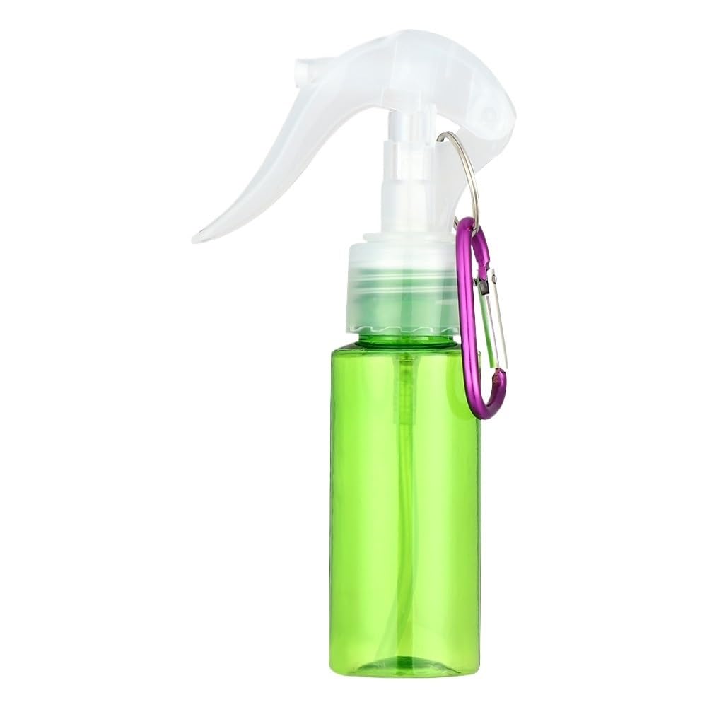 Udhsnjzg Green Spray Bottles 3Pcs 60Ml Reusable Hook Bottle Portable Spray Travel Accessories(Green)