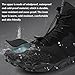 Hike Winter Footwear Barefoot Shoes Women Men, Autumn Winter Waterproof Wide Toe Box Barefoot Shoes Walking Boots (Black-3, Adult, Women, 10.5, Numeric, US Footwear Size System, Wide)