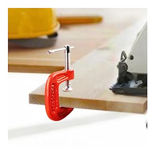 Image of Homdum Heavy Duty Mini G Clamp | C Type Clamping Tool (1 inch)