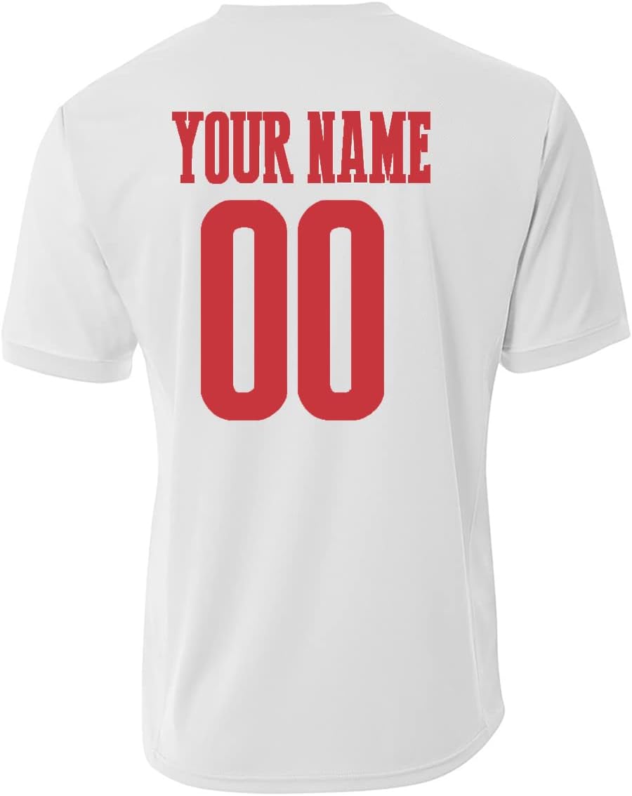 Serbia Soccer Jersey Flag Logo Men National Team Futbol World Cup Olympics Custom Customized Sports Name Number