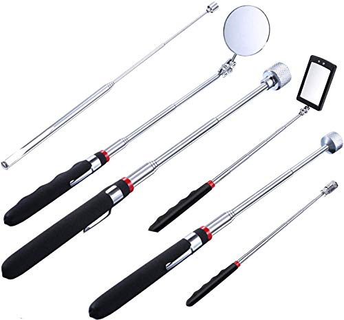 Fstop Labs 6 Pieces Magnetic Pick-up Grabber Tool including 15 lb/ 10 lb/