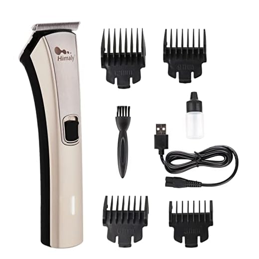 himaly USB Elektrische Haarschneider, Wiederaufladbare, Bartschneider, Herren Haarschneidemaschine Profi Haartrimmer, Körperhaartrimmer