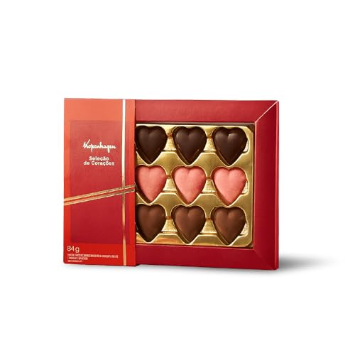 Chocolate Kopenhagen Seleção de Corações 84G