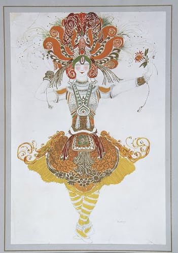 Lienzo decorativo premium de Tamara de Leon Bakst, pintura mural 60x90cm