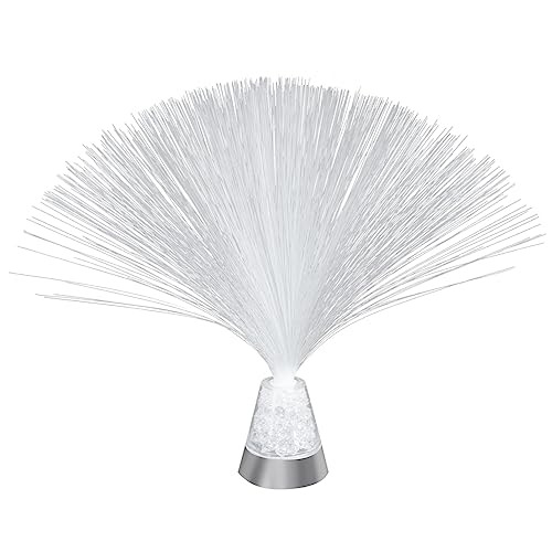 LALAFINA Color Changing Fiber Optic Light USB Battery Powered Novelty Decor Night Light for Parties Sensory Star Effect Creative